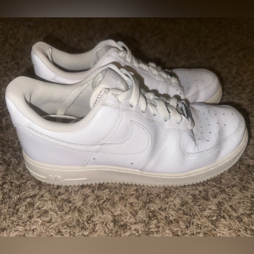 Nike Air Force Ones. Women’s 8.5. White